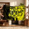 Bvb (14) Personalized Name Blanket Soft Cozy Gift for Sofa Bed Couch Home Decoration