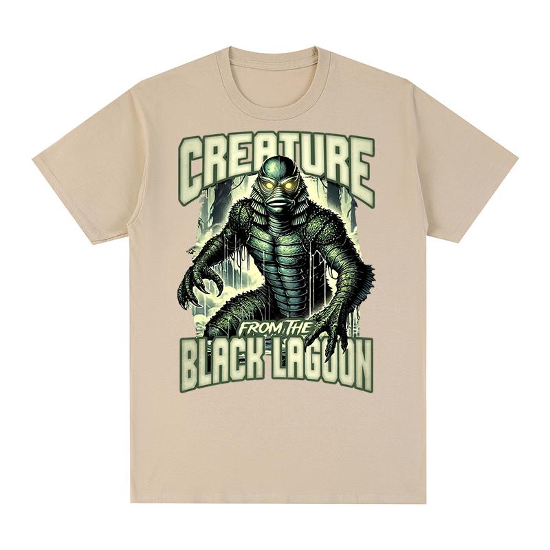 Creature from the Black Lagoon Vintage tshirt Creative Pure Cotton Unisex T shirt New TEE TSHIRT Womens tops