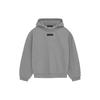 Fear of God Essentials Pullover Hoodie Dark Heather Oatmeal Men Tops Grey 192SP242053F