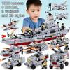 1560pcs City Police Station Building Blocks Bricks City SWAT Team Truck Blocks Educational Toy for Boys Children