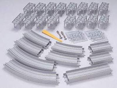TOMYTEC TOMIX N Gauge Двухпутный эстакадный набор Большой круг Схема 91079 Железнодорожная модель Набор рельсов HD-SL