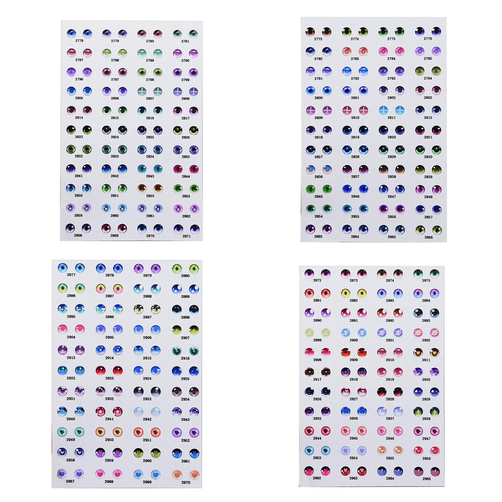 Круглые глаза для BJD куклы, ручная работа, милые глаза для куклы, аксессуары, цветные глаза из глины, подарок для любителей рукоделия