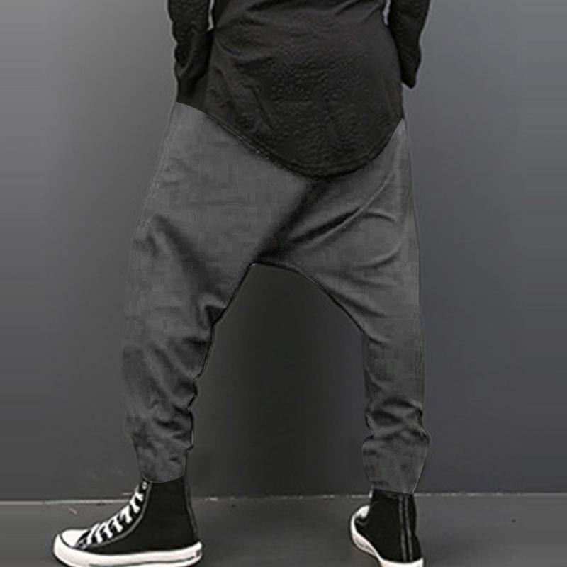 Мода плюс шаровары свободные эластичные брюки с высокой талией и длинными поперечными брюками