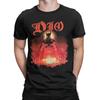 Футболка Dio The Last in Line Летняя Харадзюку Футболки Взрослые 100% Хлопок Круглый Вырез Оверсайз Футболки С Коротким Рукавом Классическая Футболка
