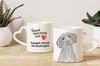 Basset Fauve de Bretagne, Fawn Brittany Basset - cup with a dog, adorable cup with a heart-shaped handle, universal gift from the Art-Dog brand