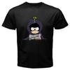 Черная футболка унисекс с героями мультфильмов South Park Mysterion