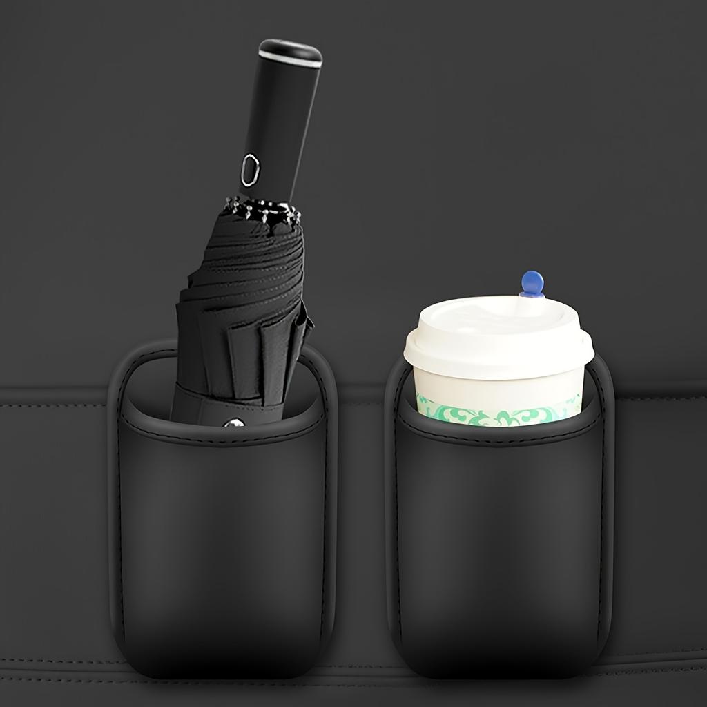 Универсальный автомобильный подстаканник, органайзер для хранения на спинку сиденья/ боковую дверь, держатели для телефона/ напитков, автоаксессуары