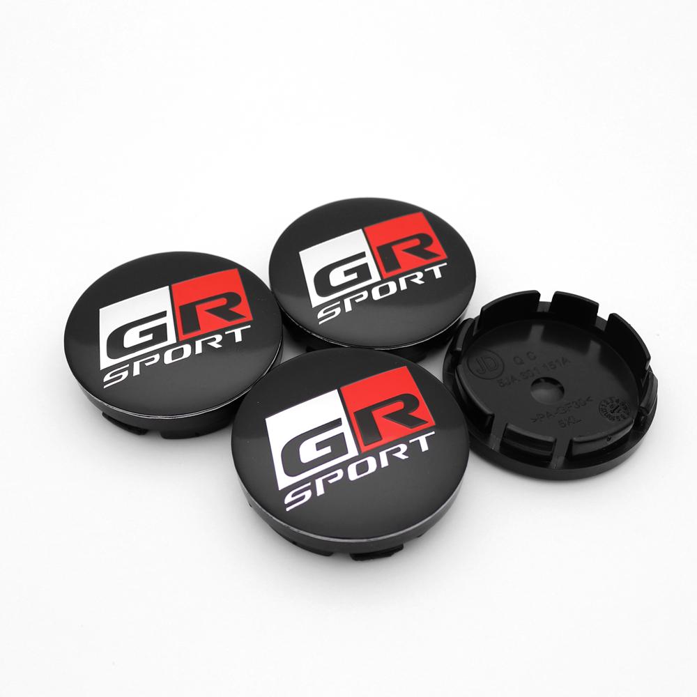 For Toyota XP90 14Pcs 56mm 60mm Car Wheel Center Hub Caps Cover For Toyota GR Sport Gazoo Racing Yaris 86 Corolla Hilux Supra C-HR Accessories