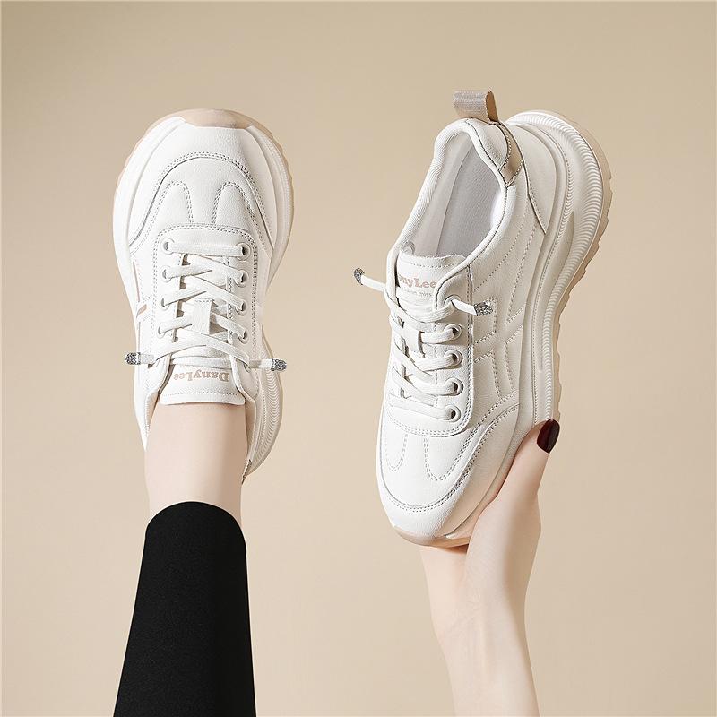 Temperament casual sports shoes women's spring new little white shoes women's lightweight soft-soled wear-resistant travel shoes women's running shoes