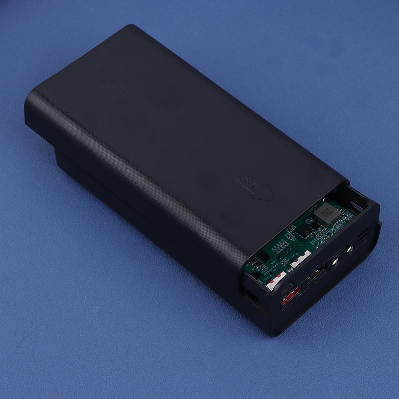 T12 Быстрая Зарядка Qc3.0 DIY 12 x 18650 Корпус Power Bank Держатель Портативный Контейнер для Хранения Батарей С ЖК-Дисплеем