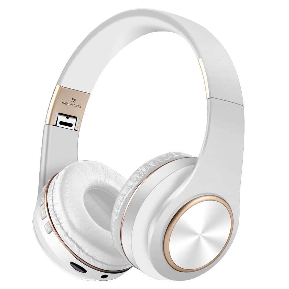Беспроводные наушники с оголовьем Bluetooth 5.3 Hi-Fi Стерео Низкая задержка Гарнитура с шумоподавлением Игровые наушники с микрофоном ENC 4