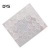 Fancystyle Nail Art 24Pcs Double Sided Adhesive Glue Tapes Tabs Clear Manicure for Fake Tip
