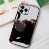 Аниме H-Haikyuu Nekoma Чехол для телефона Для iPhone 17 Air 16 15 14 13 Pro Max 11 12 Черный силиконовый чехол