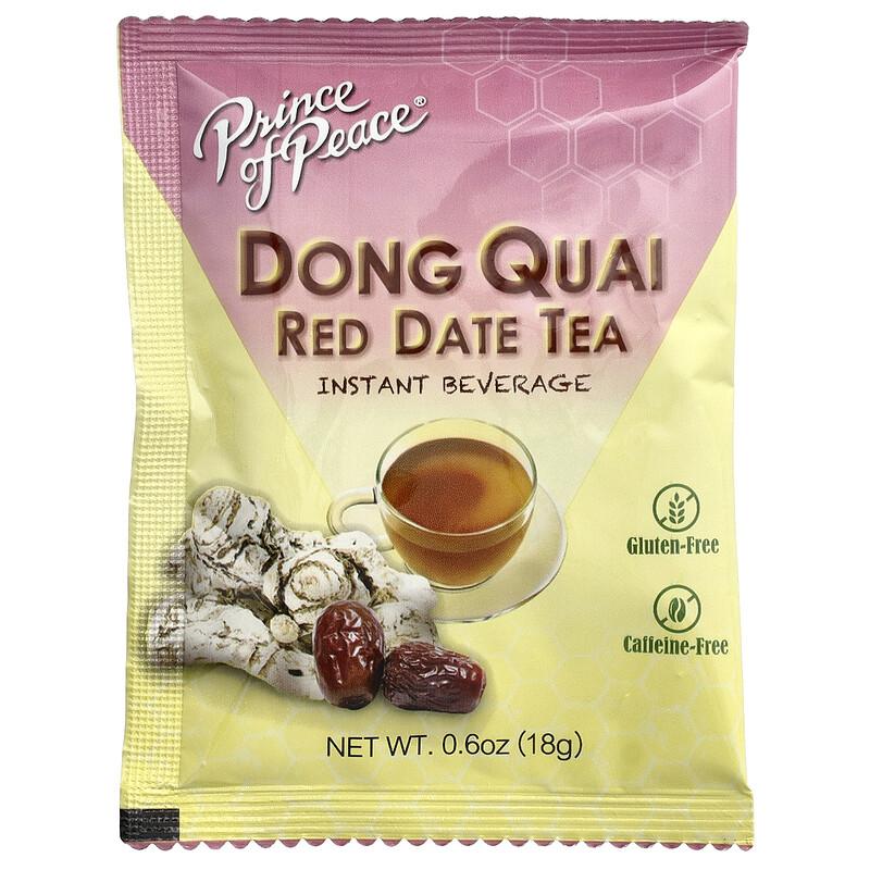 Dong Quai Red Date Tea, Caffeine Free, 10 Sachets, 6.3 oz (180 g)