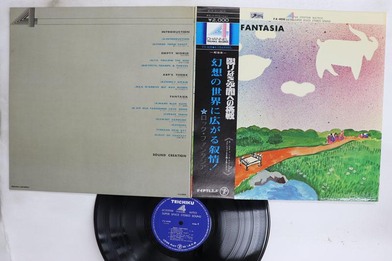 Виниловая пластинка SOUND CREATION Rock Fantasia FX408 TEICHIKU 1972 Япония Obi Rock Б/у