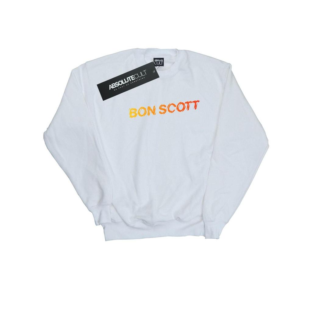 Bon Scott Mens Shattered Logo Sweatshirt
