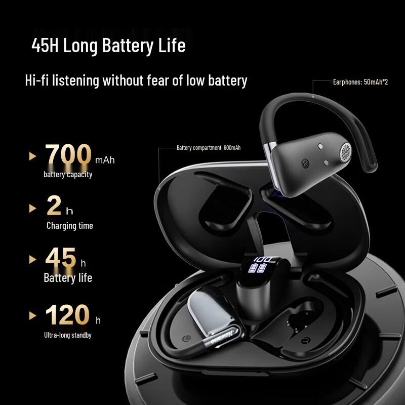 Newman TWS-Q11 Открытые Bluetooth-наушники для спорта