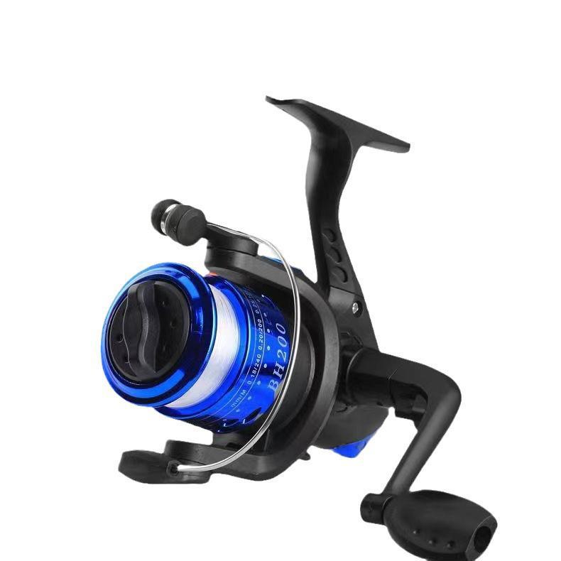 Металлическая спиннинговая катушка с плавным дальним забросом, качающимся подшипником для морских удилищ.