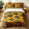 Club Atletico Boca Juniors (1) 3pc set suitable for master bedrooms soft and comfortable an ideal gift for family and friends Includes one duvet cover