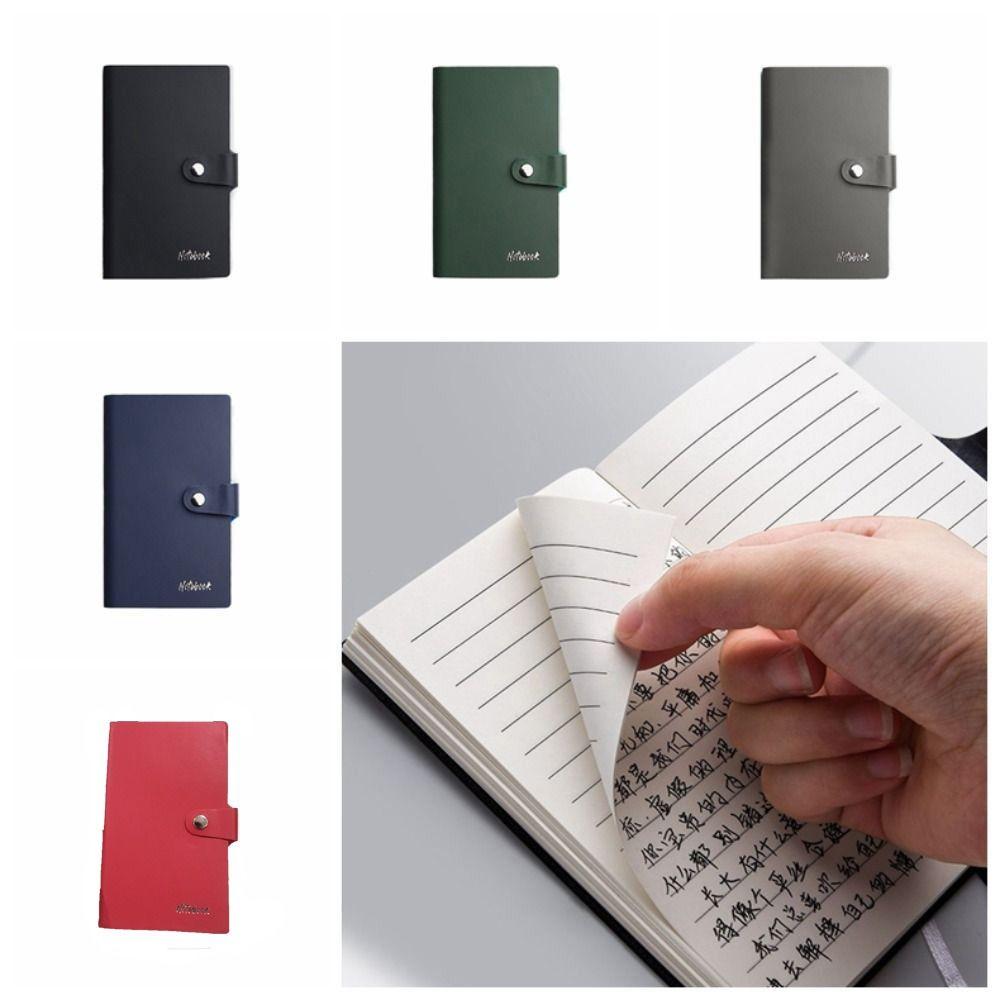 Scrapbooking Pocket Notepad Agenda Organizer Diary Notebook 6 Color Mini Notebook Office Supply