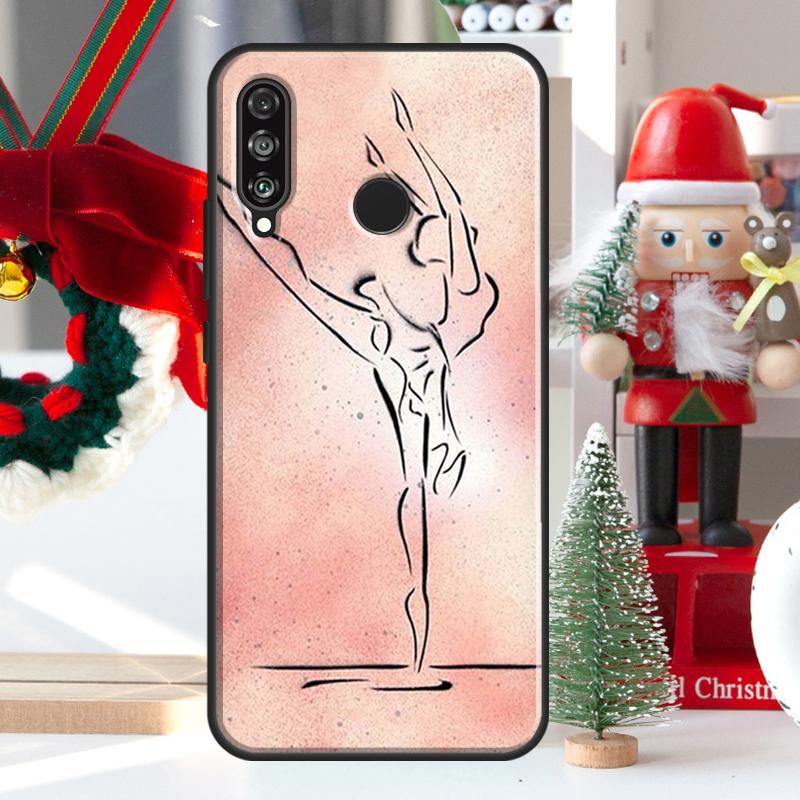 Балерина Балетный Танец Девушка Для Huawei Nova Y73 Y60 Y70 Y90 Y72 Y61 Y91 7i 8i 11i 12i 12s 9 10 SE P20 P30 P40 Lite Чехол