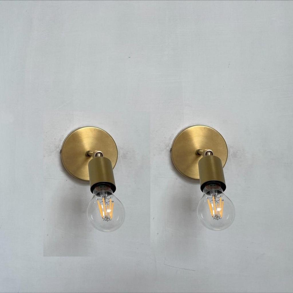 Набор из 2 настенных бра, 1 держатель для ванной комнаты, настенный светильник для туалетного столика, настенный светильник середины века, настенные светильники для домашнего декора