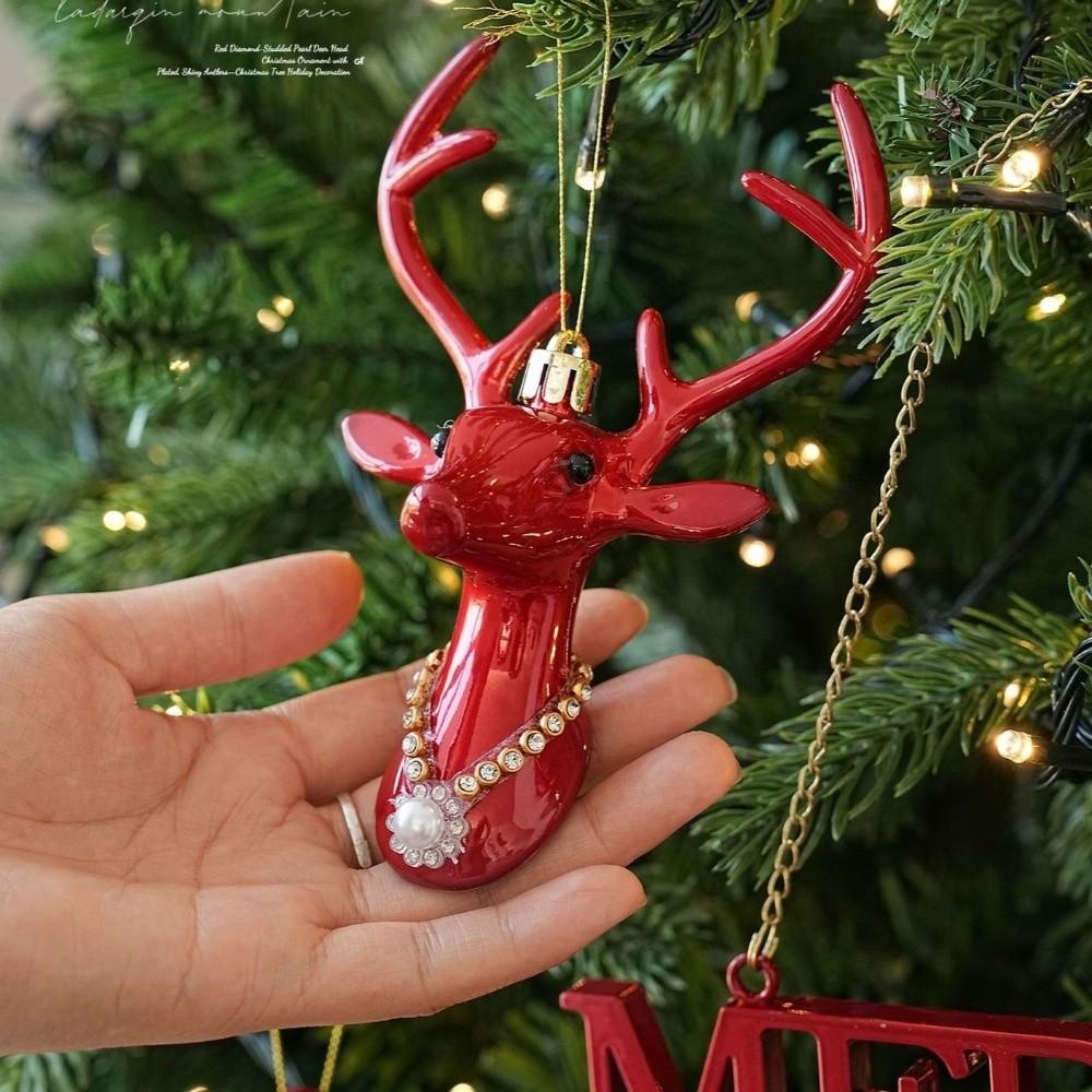 Elk Dog Camera House High Heel Christmas Tree Ornament Holiday Hanging Charm Christmas Tree Decor