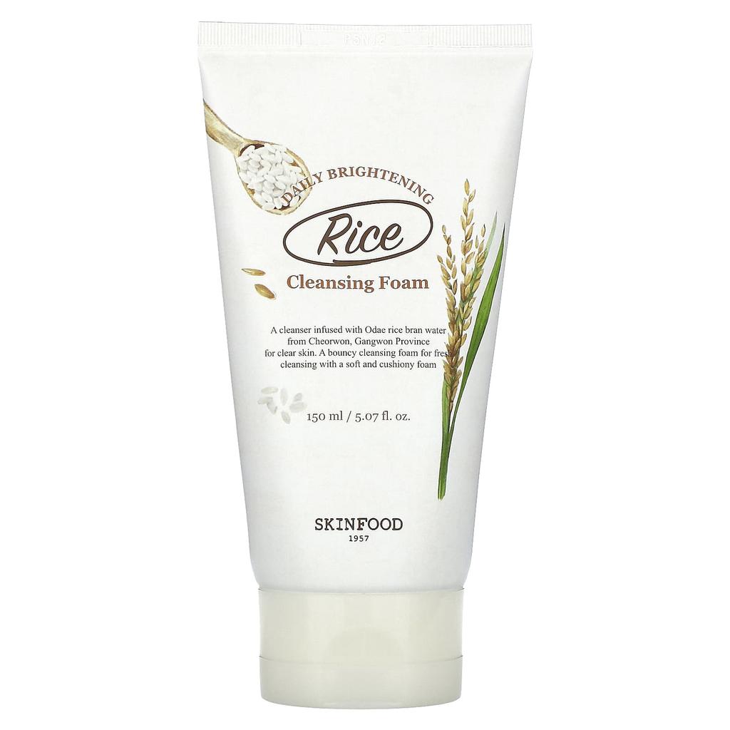 Rice Daily Brightening Cleansing Foam, 150Ml(5.07Fl Oz)