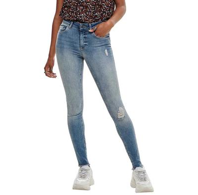 Only Blush Life Mi Skinny Raw REA334 брюки