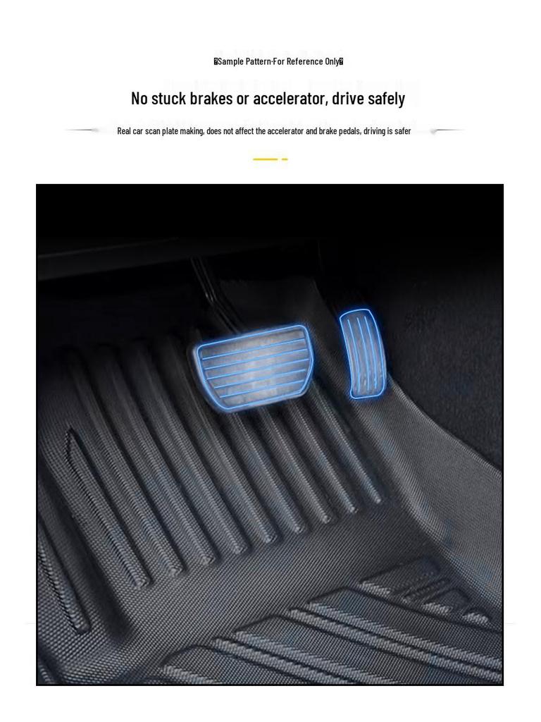 TPE Eco-Friendly Waterproof Floor Mats for 2021-Present Suzuki VITARA: Odorless Starlight Carpet Surface