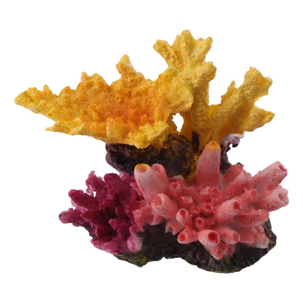 Смола Искусственный Коралл Ландшафтные Украшения Прочный Красочный Коралловый Риф Украшение для Аквариума