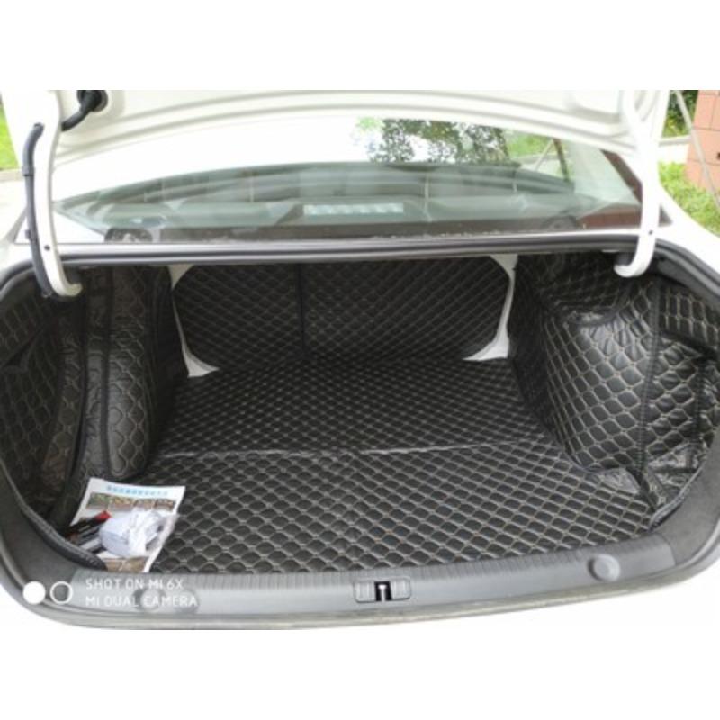 Full Coverage Car Trunk Mats for Mercedes Benz GLA GLB GLC Coupe 2016-2022 Interior Details Car Accessories