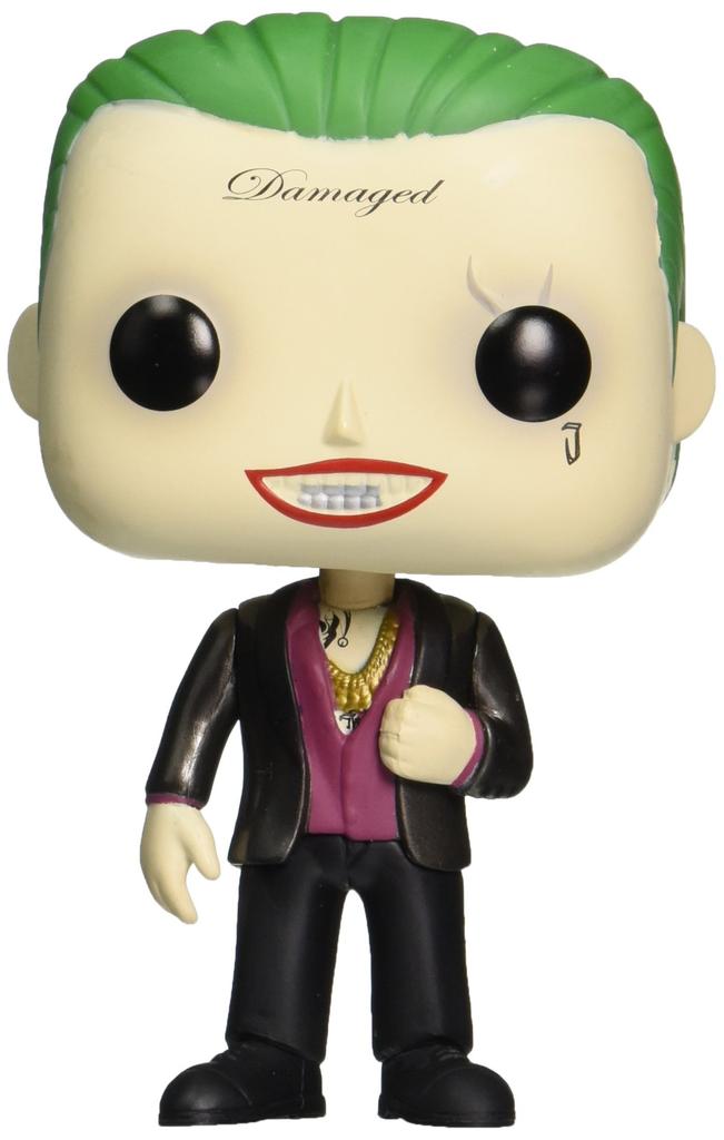 Funko - Figurine DC Heroes Suicide Squad - Joker In Suit Exclu Pop 10cm - 0849803086619