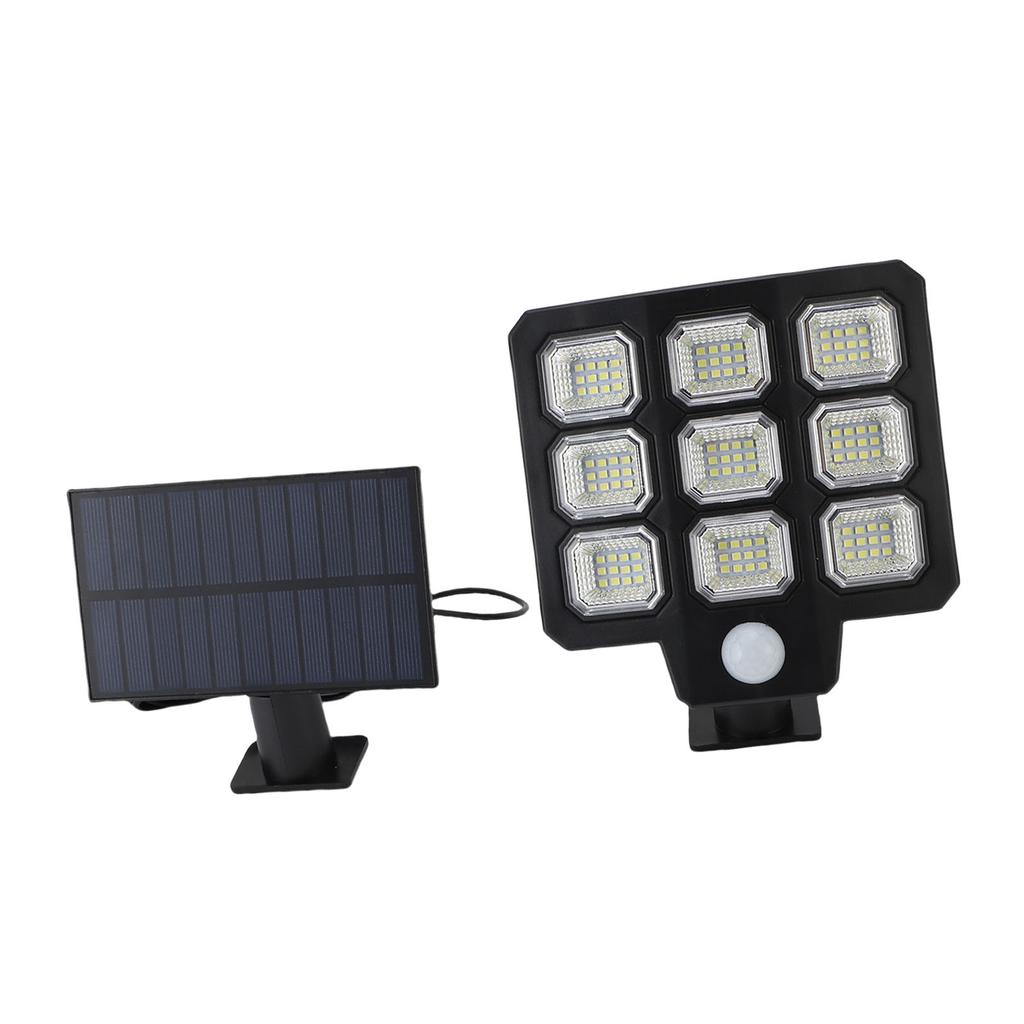 Солнечный настенный светильник IP65 Водонепроницаемый Покрытие 270 градусов Сверхяркий 3 режима Датчик движения PIR Солнечный