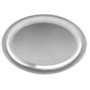 Stainless Steel Dish Small Oval Food Dish Multi Function Fruit Snack Dish for Kitchen Use