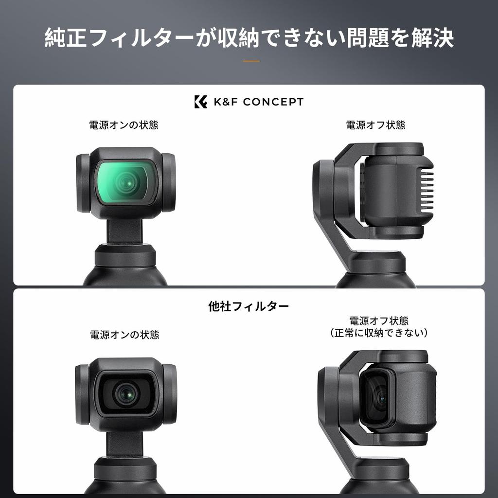 Concept Magnetic Filter for DJI OSMO Pocket 3 UV Filter Magnetic Adsorption Convenient Installation Lens Protection UV Protection AGC Optical Glass