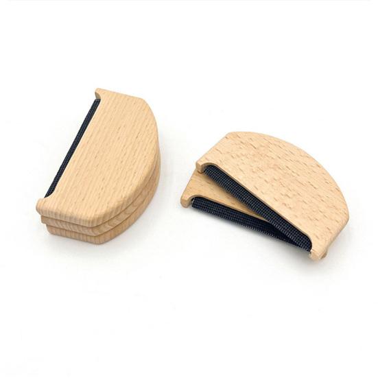 Cashmere Comb Wooden Sweater Fuzz Wool Pilling Scraper Clothes Fluff Fabric Lint Removal Cleaning Comb Brush for Cashmere Wool