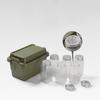 Durable Camping Storage Box Plastic BBQ Utensils Organizer Gift Mini Storage Box  Travel