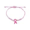 Breast Awareness Bracelets Ribbon Breast Awareness Bracelets Motivational Wristband Accessories Suitable For Women Survivors Party Gifts