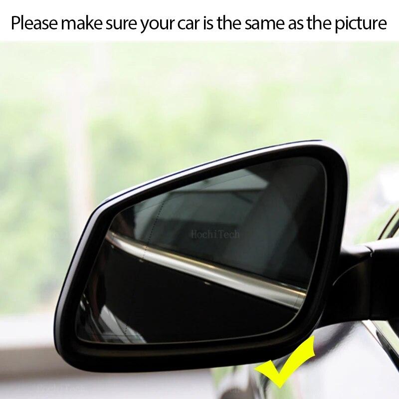 Боковое синее электрическое широкоугольное зеркало с подогревом для BMW 1 2 3 4 5 6 7er E84 F48 F20 F21 F40 F22 F23 F30 F31 F34 F10 F07