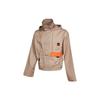 KD Swoosh Embroidered Woven Basketball Jacket Men Outerwear Khaki CV2404-245
