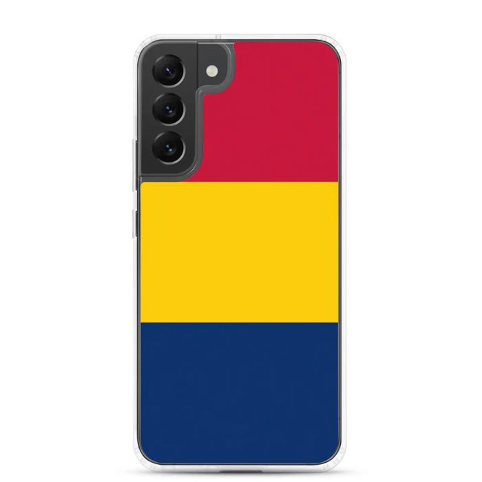 Coque Téléphone Drapeau Tchad - Samsung Galaxy S21