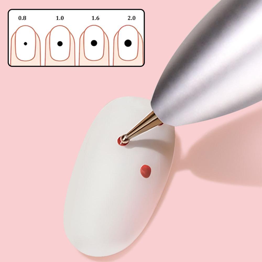 Press Type Press Type Nail Dotting Pen Multifunctional Nail Art Painting Pen  For Painting