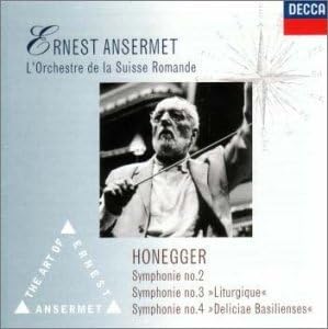 CD ЭРНЕСТ АНСЕРМЕ - Онеггер: Симфония №. 2, нет. 3 "Li UCCD3015 Япония Классический Б/У