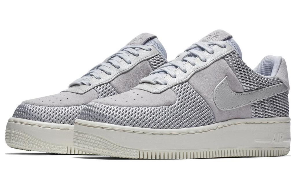 Nike Женские Nike Air Force 1 Upstep Premium 'Metallic Platinum' 917590-001