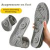 Foot Acupressure Insole Men Women Soft Breathable Sports Cushion Inserts Sweat-absorbing Deodorant Orthopedic Shoe Sole