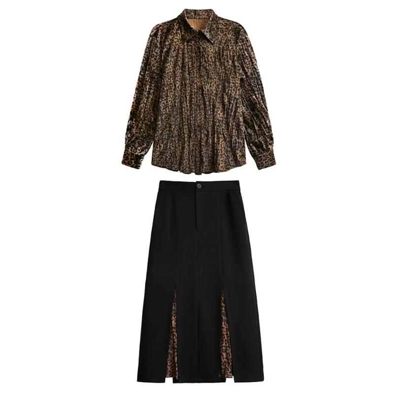 Xitao Vintage Casual Solid Color Loose Matching Sets GJ1122