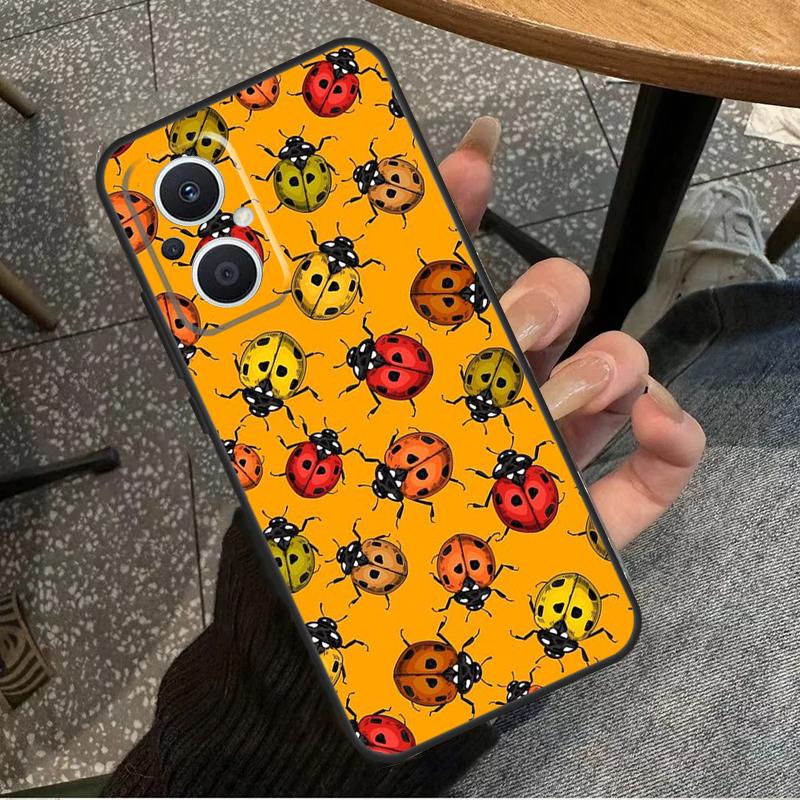 Чехол с изображением божьей коровки для OPPO Reno 10 Pro 4 5 6 7 8 Lite 8T 4Z 5Z OPPO Find X5 Lite X2 X3 Neo X6 Pro