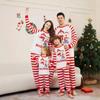 Christmas Parent Child Family Set Home Furnishings Christmas Pajamas Two Piece Set