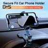 Car Phone Holder 360 Degree Adjustable Dashboard Mount Universal Spring Clip Multifunctional Auto Mobile Phone Mount Support Bracket Phone Accessories